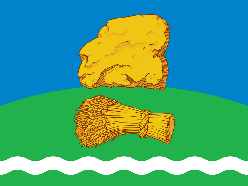 Флаг Думиничского района.